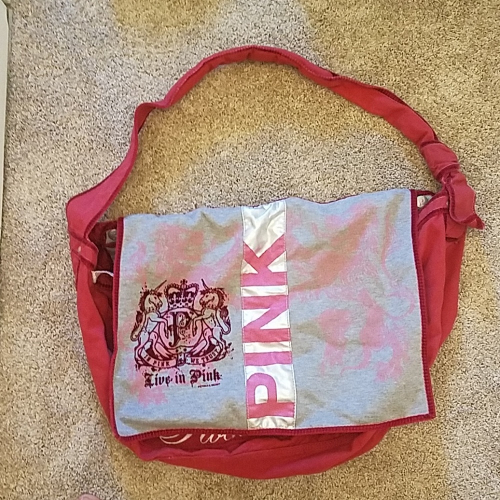 Pink travel bag